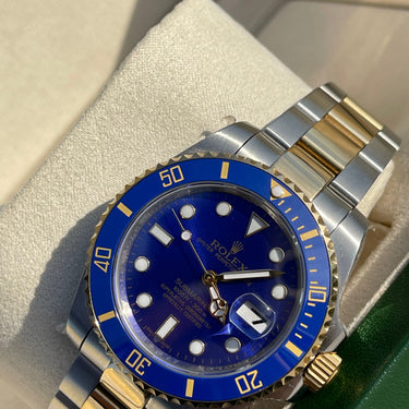 ROLEX SUBMARINE AZUL 2 TONOS