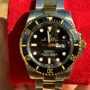 ROLEX SUBMARINE NEGRO 2 TONOS