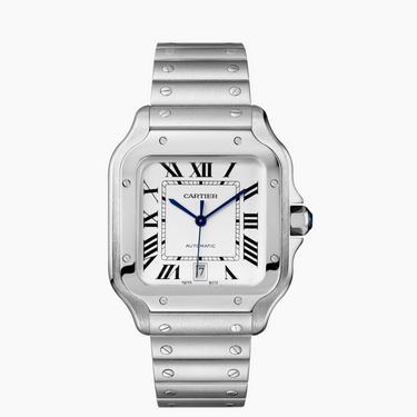 CARTIER SANTOS FONDO BLANCO 36 MM