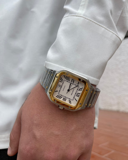 CARTIER SANTOS DOBLE TONO 40 MM