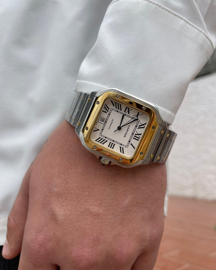 CARTIER SANTOS DOBLE TONO 40 MM