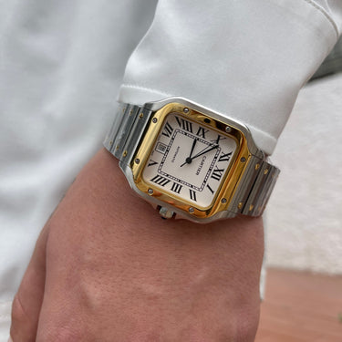 CARTIER SANTOS DOBLE TONO 40 MM