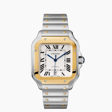 CARTIER SANTOS DOBLE TONO 36 MM