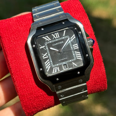 Cartier santos bicolor