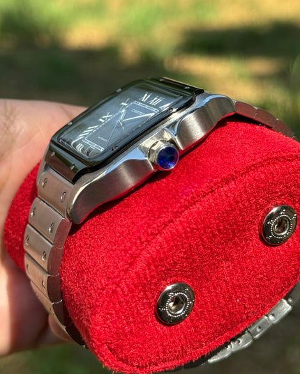CARTIER SANTOS FONDO NEGRO