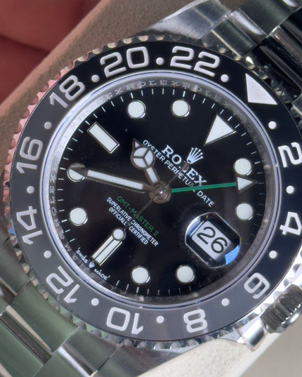 ROLEX GMT‑ MASTER II BRUCE WAYNE SUIZO - OYSTER