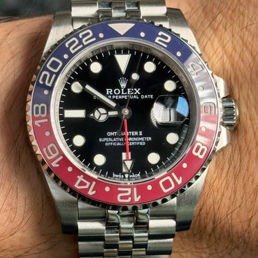 ROLEX GMT PEPSI SUIZO