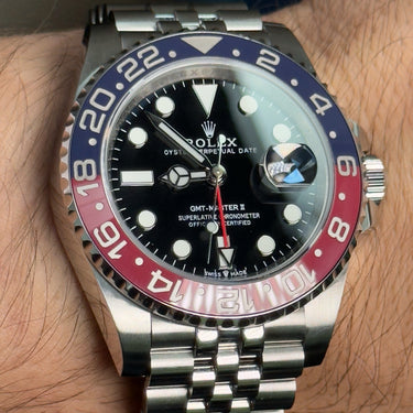ROLEX GMT PEPSI SUIZO