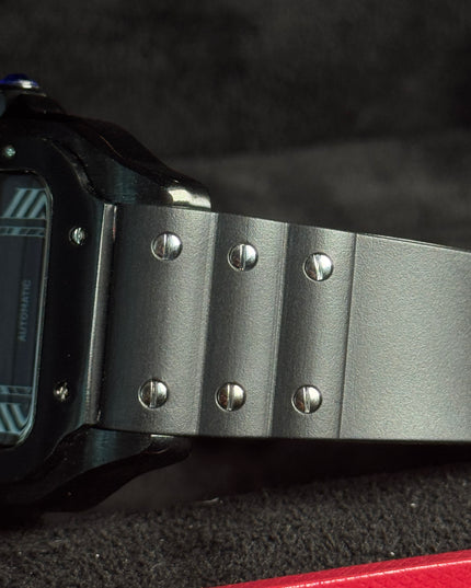 CARTIER SANTOS NEGRO FLEX