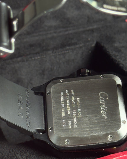 CARTIER SANTOS NEGRO FLEX