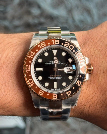 ROLEX GMT ROOT-BEER SUIZO