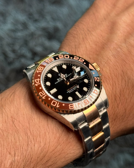 ROLEX GMT ROOT-BEER SUIZO