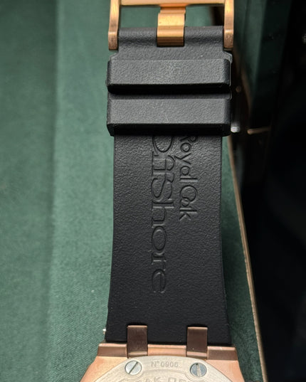 AUDEMARS PIGUET ROYAL OAK ORO ROSA NEGRO CAUCHO