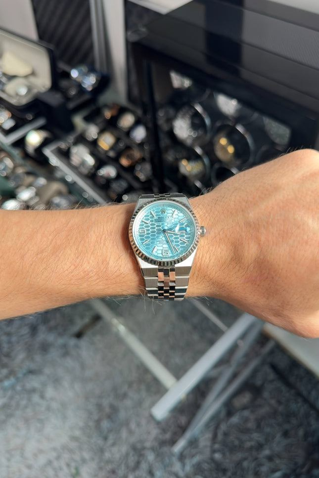ROLEX LAND-DWELLER 40MM FONDO AZUL SUIZO