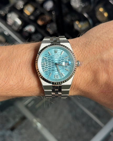 ROLEX LAND-DWELLER 40MM FONDO AZUL SUIZO