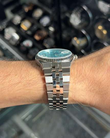 ROLEX LAND-DWELLER 40MM FONDO AZUL SUIZO