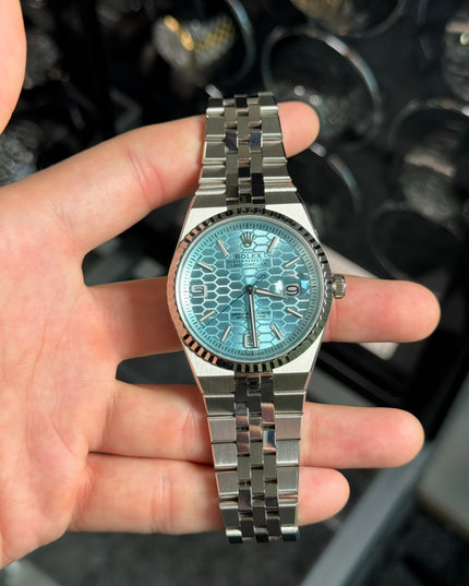ROLEX LAND-DWELLER 40MM FONDO AZUL SUIZO
