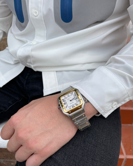 CARTIER SANTOS DOBLE TONO 40 MM