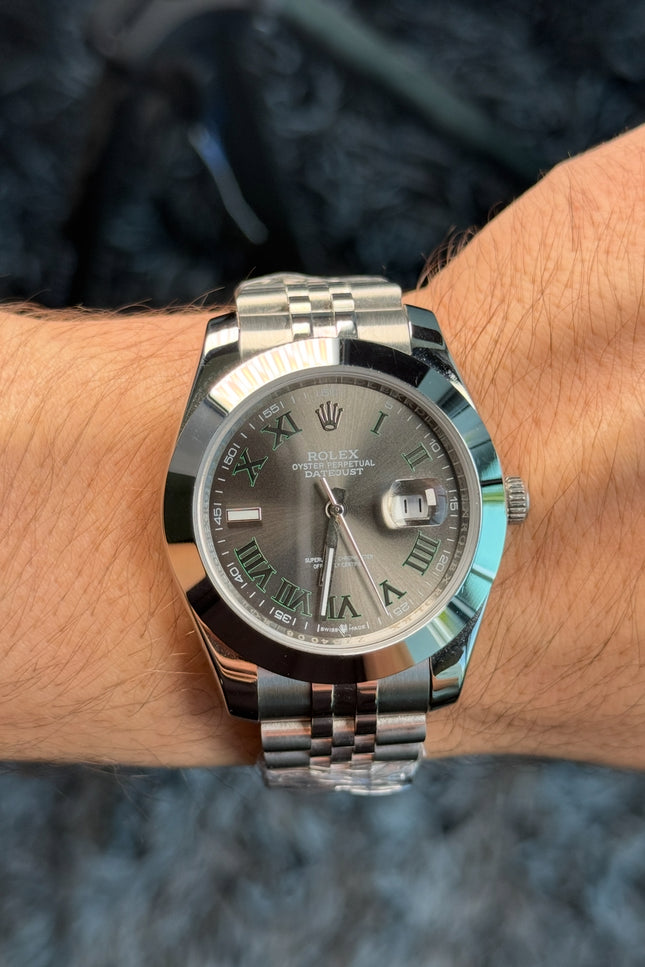ROLEX DATEJUST WIMBLENDON 41MM