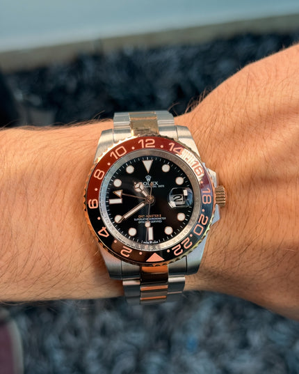 ROLEX GMT- ROOT BEER