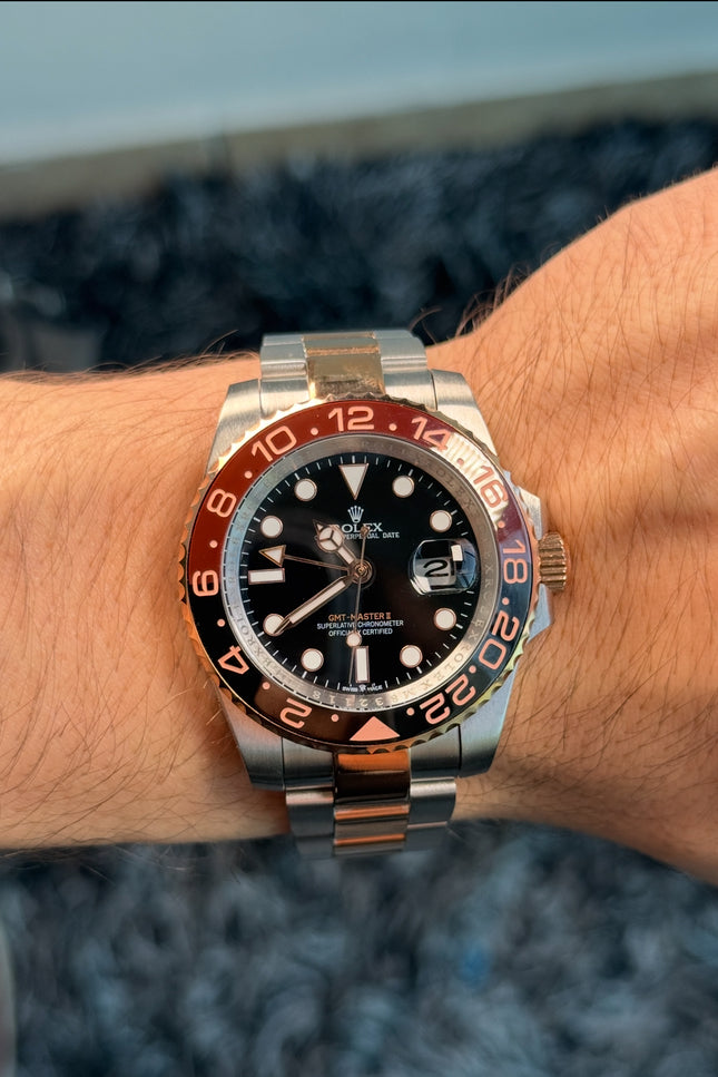 ROLEX GMT- ROOT BEER