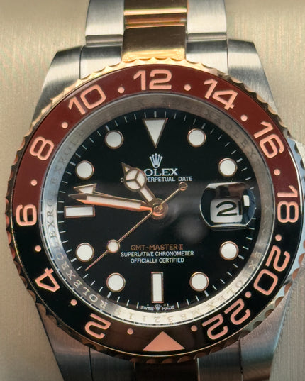 ROLEX GMT- ROOT BEER
