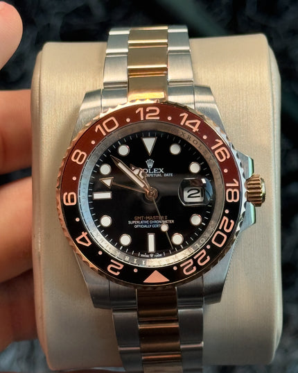 ROLEX GMT- ROOT BEER