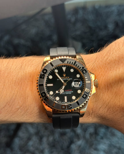 ROLEX YACHT - MASTER OYSTER FLEX GOLD