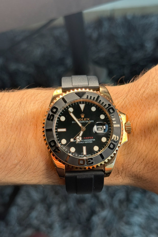 ROLEX YACHT - MASTER OYSTER FLEX GOLD