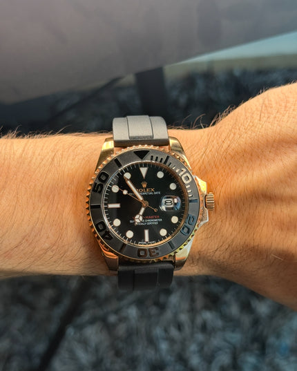 ROLEX YACHT - MASTER OYSTER FLEX GOLD