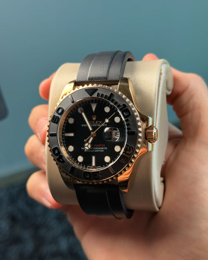 ROLEX YACHT - MASTER OYSTER FLEX GOLD