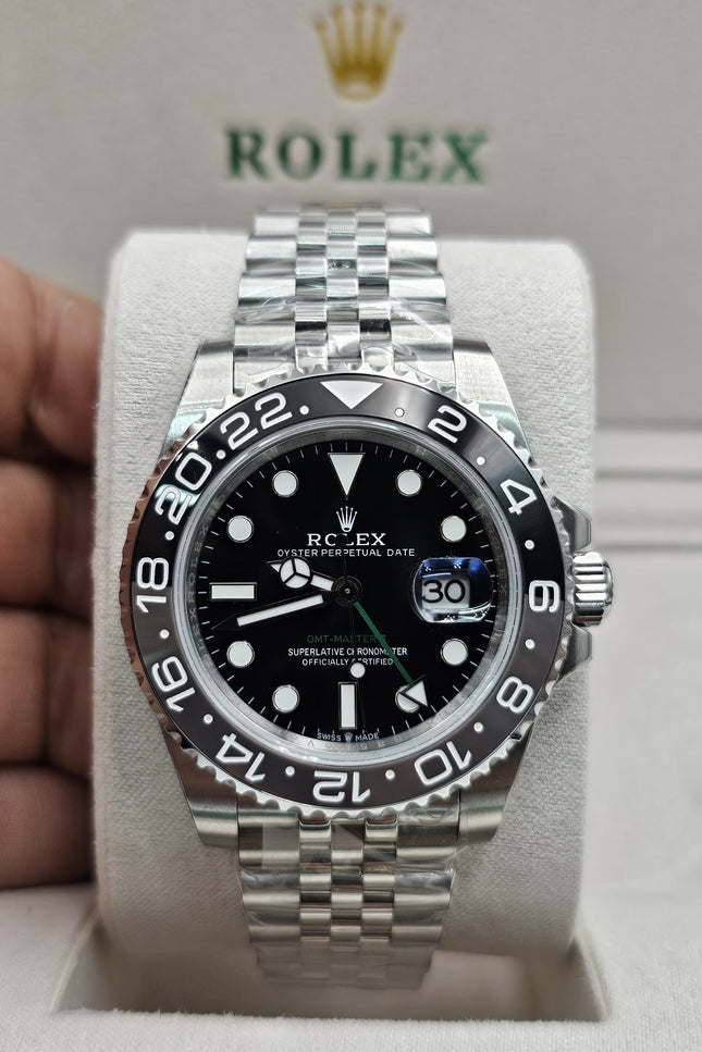 ROLEX GMT BRUCE WAYNE JUBILEE SUIZO
